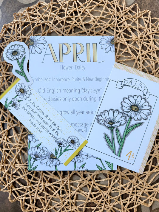 Past April Monthly Floral Mail Club-Daisy